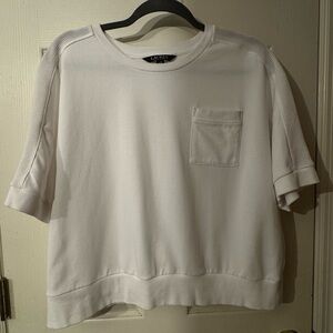 Ralph Lauren Cream Short Sleeve Top